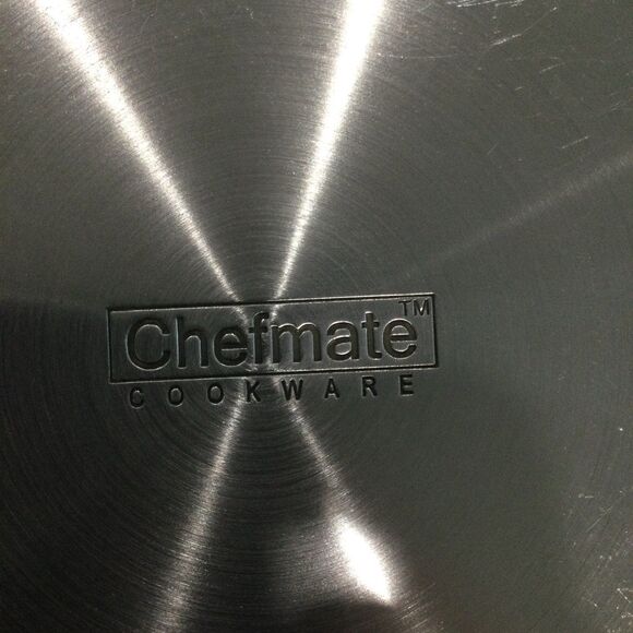 Chefmate Stainless Steel Pot with Glass Lid. Holds approximately 3 qts. - Picture 6 of 11